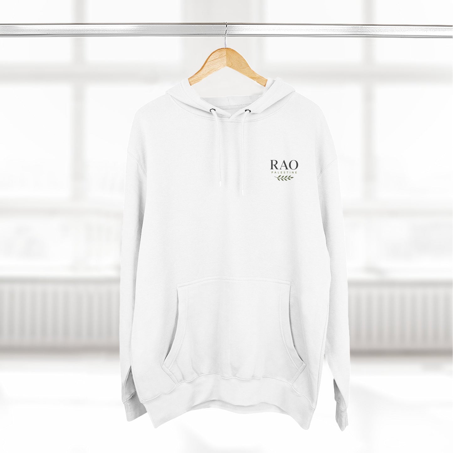 Palestine Olive Branch Hoodie | Palestinian Clothing | RAO