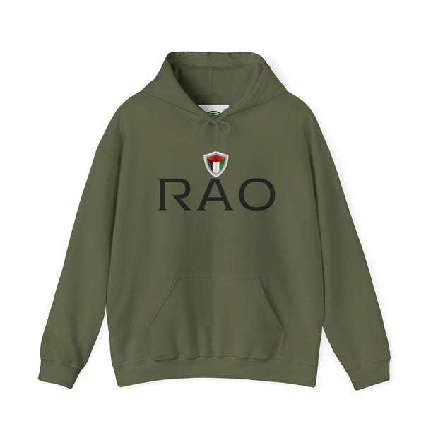 Stylish Unisex Hoodie with RAO Logo, Cozy Casual Wear, Gift for Him/Her, Perfect for Every Season, Ideal for Lounging or Outings