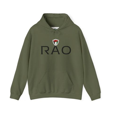 Stylish Unisex Hoodie with RAO Logo, Cozy Casual Wear, Gift for Him/Her, Perfect for Every Season, Ideal for Lounging or Outings