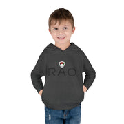 Adorable Toddler Pullover Fleece Hoodie with RAO Design, Kids Winter Coat, Cute Children's Apparel, Perfect for Playdates, Birthday Gifts