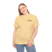 Unisex Cotton Tee - Minimalist RAO Design, Casual Wear, Gift for Him/Her, Birthday, Everyday Fashion, Graphic Tee