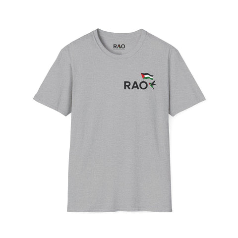 Unisex Softstyle T-Shirt with RAO Design, Casual Wear, Gift for Travelers, Summer Style, Everyday Comfort, Vacation Apparel