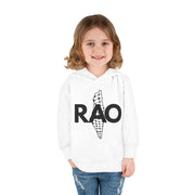 Cute Toddler Pullover Hoodie with RAO Design, Kids Fleece Hoodie, Toddler Clothing, Cozy Playwear, Gift for Children, Fun Casual Outfit
