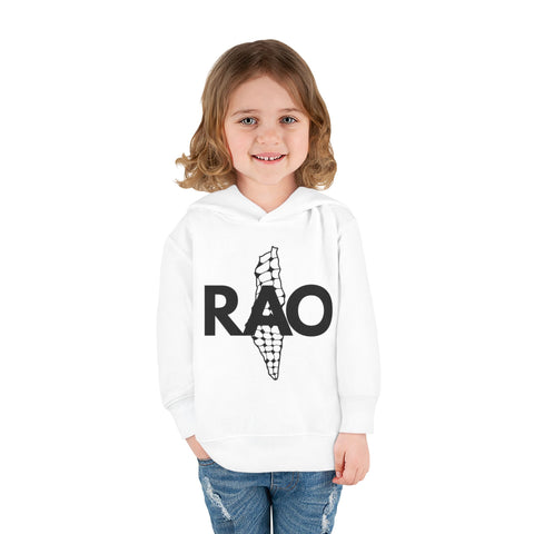 Cute Toddler Pullover Hoodie with RAO Design, Kids Fleece Hoodie, Toddler Clothing, Cozy Playwear, Gift for Children, Fun Casual Outfit