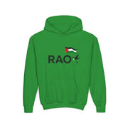 Palestinian Pride Youth Hoodie, Statement Sweatshirt, Gift for Activists, Casual Wear, Comfortable Streetwear, Cultural Expression