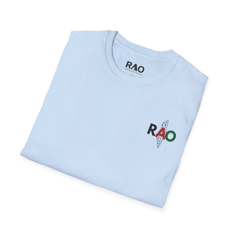 Unisex Softstyle T-Shirt with RAO Design, Casual Tee, Gift for Him/Her, Summer Wear, Everyday Essentials, Comfortable Fashion
