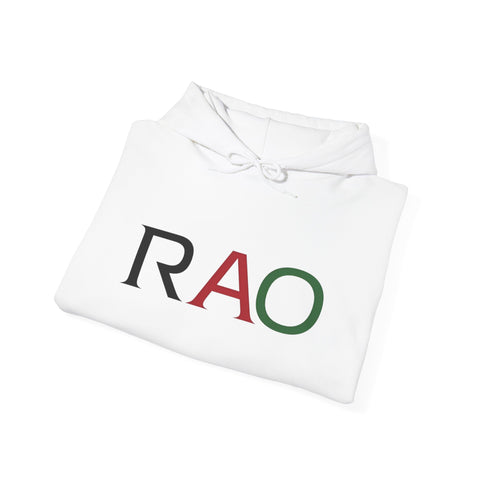 Minimalist RAO Unisex Hooded Sweatshirt - Casual Comfort for Every Occasion
