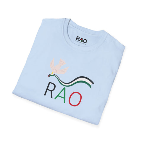 Colorful Unisex Softstyle T-Shirt with RAO Graphic - Perfect for Casual Wear, Gifts, Festivals, and Everyday Comfort