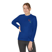 Youth Long Sleeve Competitor Tee - Sporty Youth Apparel, Perfect for Active Kids, School Events, Sports Day, Summer Camps