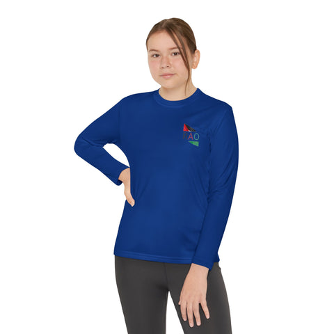 Youth Long Sleeve Competitor Tee - Sporty Youth Apparel, Perfect for Active Kids, School Events, Sports Day, Summer Camps