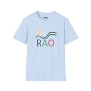 Colorful Unisex Softstyle T-Shirt with RAO Graphic - Perfect for Casual Wear, Gifts, Festivals, and Everyday Comfort