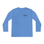 Youth Long Sleeve Performance Tee for Active Kids, Sports Shirt, Outdoor Play, Gym Wear, Comfortable Layering