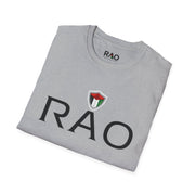 Unisex Softstyle T-Shirt with RAO Logo, Stylish Casual Tee for Everyday Wear, Gift for Fashion Lovers, Comfortable Summer Apparel