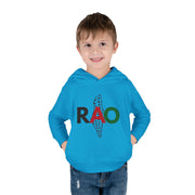 Toddler Fleece Hoodie with RAO Design, Cozy Pullover for Kids, Perfect for Playtime, Gifts, Celebrations, Everyday Wear