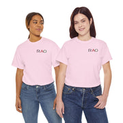 Unisex Cotton Tee - Minimalist RAO Design, Casual Wear, Gift for Him/Her, Birthday, Everyday Fashion, Graphic Tee