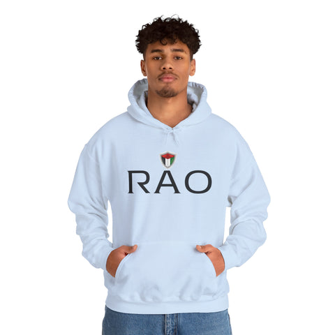 Stylish Unisex Hoodie with RAO Logo, Cozy Casual Wear, Gift for Him/Her, Perfect for Every Season, Ideal for Lounging or Outings
