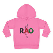 Toddler Fleece Hoodie with RAO Design, Cozy Pullover for Kids, Perfect for Playtime, Gifts, Celebrations, Everyday Wear