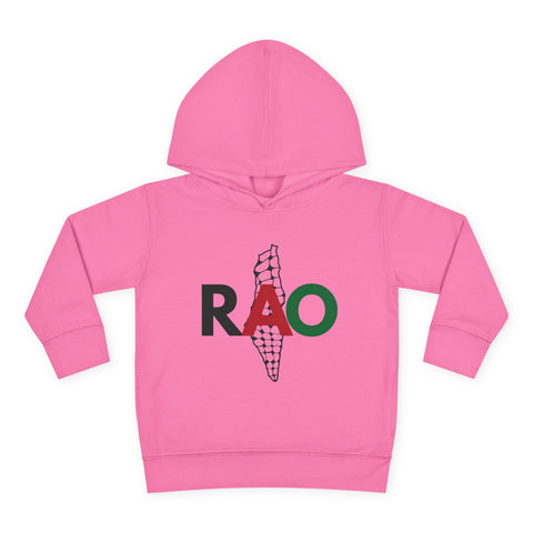 Toddler Fleece Hoodie with RAO Design, Cozy Pullover for Kids, Perfect for Playtime, Gifts, Celebrations, Everyday Wear