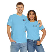 Unisex Cotton Tee - Minimalist RAO Design, Casual Wear, Gift for Him/Her, Birthday, Everyday Fashion, Graphic Tee