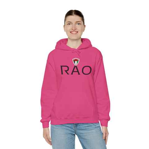 Stylish Unisex Hoodie with RAO Logo, Cozy Casual Wear, Gift for Him/Her, Perfect for Every Season, Ideal for Lounging or Outings