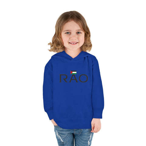 Toddler Hoodie with RAO Design, Cozy Pullover, Kids Casual Wear, Baby Shower Gift, Everyday Fashion