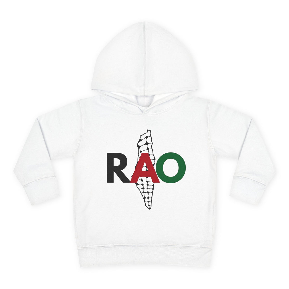 RAO Palestinian Toddler Hoodie – Palestine Heritage Kids Fleece Pullover
