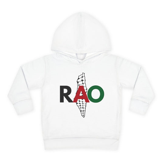 RAO Palestinian Toddler Hoodie – Palestine Heritage Kids Fleece Pullover
