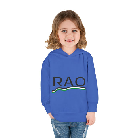 Cozy Toddler Pullover Hoodie with RAO Design, Childrens Clothing, Gift for Kids, Toddler Fashion, Warm Fleece Hoodie, Birthday Present