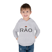 Adorable Toddler Pullover Fleece Hoodie with RAO Design, Kids Winter Coat, Cute Children's Apparel, Perfect for Playdates, Birthday Gifts