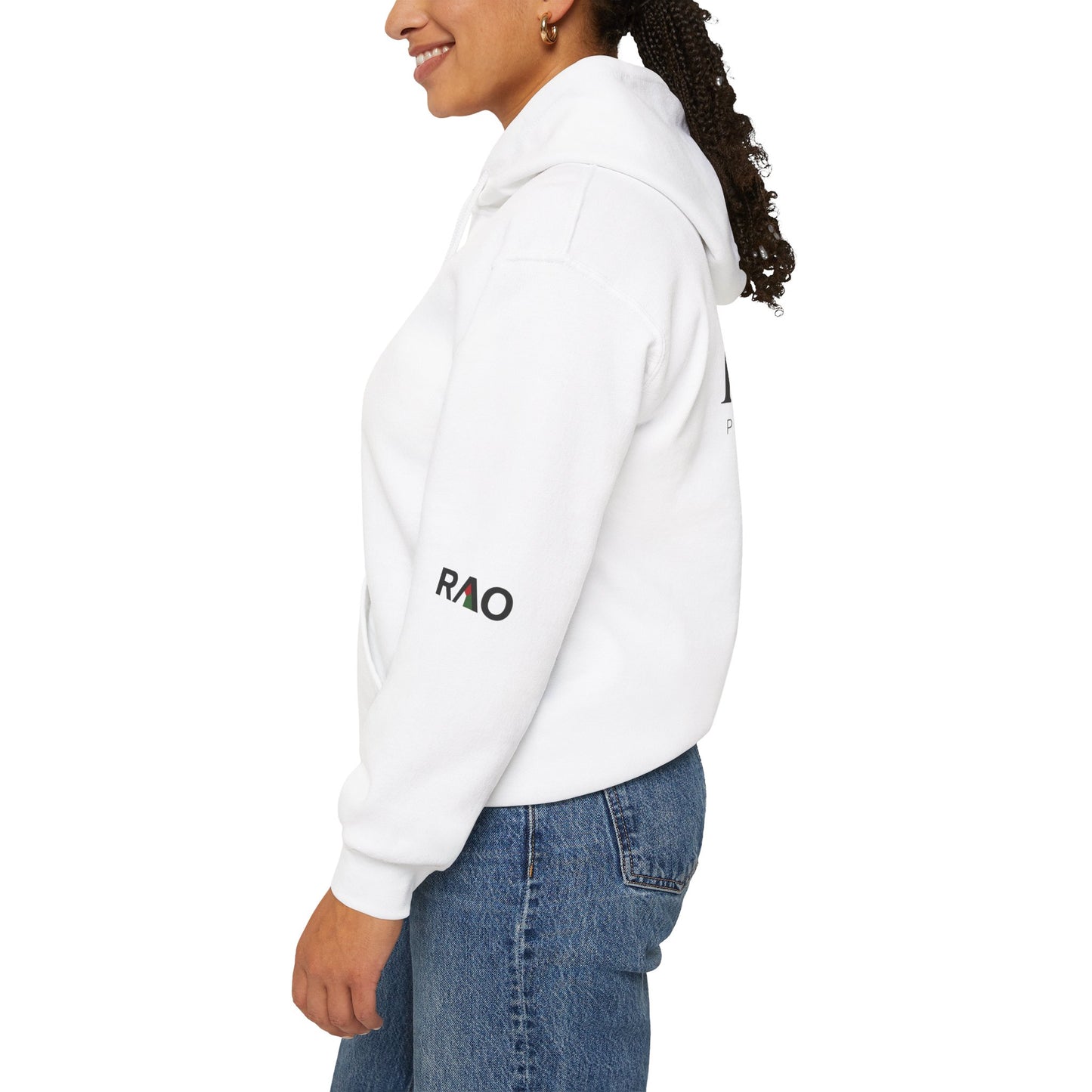 RAO Signature Palestine Hoodie | Premium Olive Branch Pullover | Minimalist Unisex Streetwear
