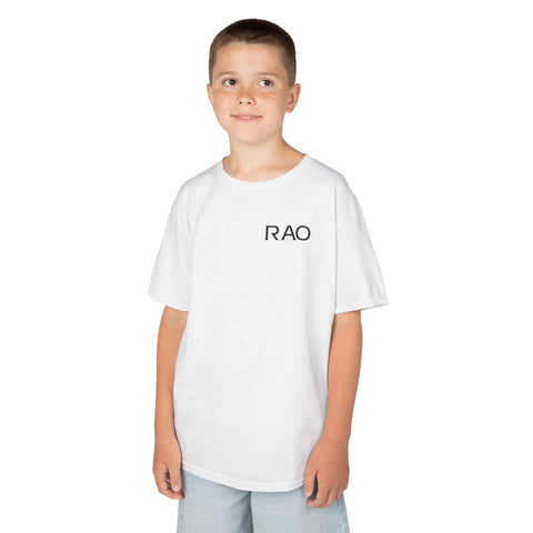 Kids Casual Graphic Tee - Comfortable Kids Shirt, Playful Everyday Wear, Gifts for Birthdays, School Events, Summer Outfits, RAO Tee