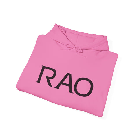 Minimalist RAO Hoodie - Cozy Unisex Sweatshirt for Casual Style, Gifts, Streetwear, Everyday Comfort, Trendy Apparel