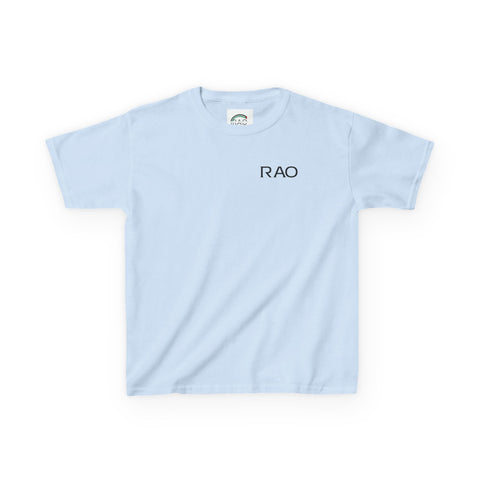 Kids Casual Cotton Tee - RAO Design, Boys & Girls T-Shirt, Everyday Wear, Gift for Birthdays, Back to School Essentials