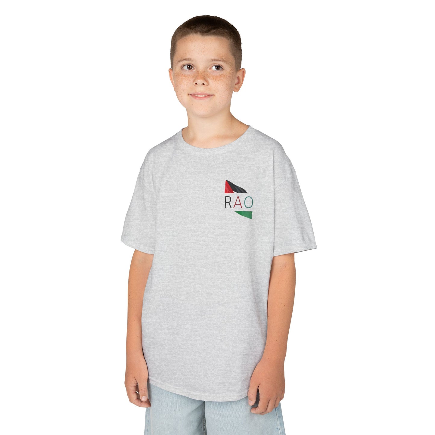 Palestinian Kids T-Shirt – RAO Palestine Map Heritage Shirt