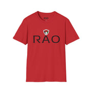 Unisex Softstyle T-Shirt with RAO Logo, Stylish Casual Tee for Everyday Wear, Gift for Fashion Lovers, Comfortable Summer Apparel