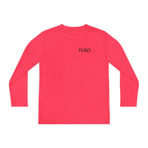 Youth Long Sleeve Activewear Tee - Perfect for Sports, Team Events, and Everyday Comfort, Kids Athletic Shirt, School Spirit, Sportswear