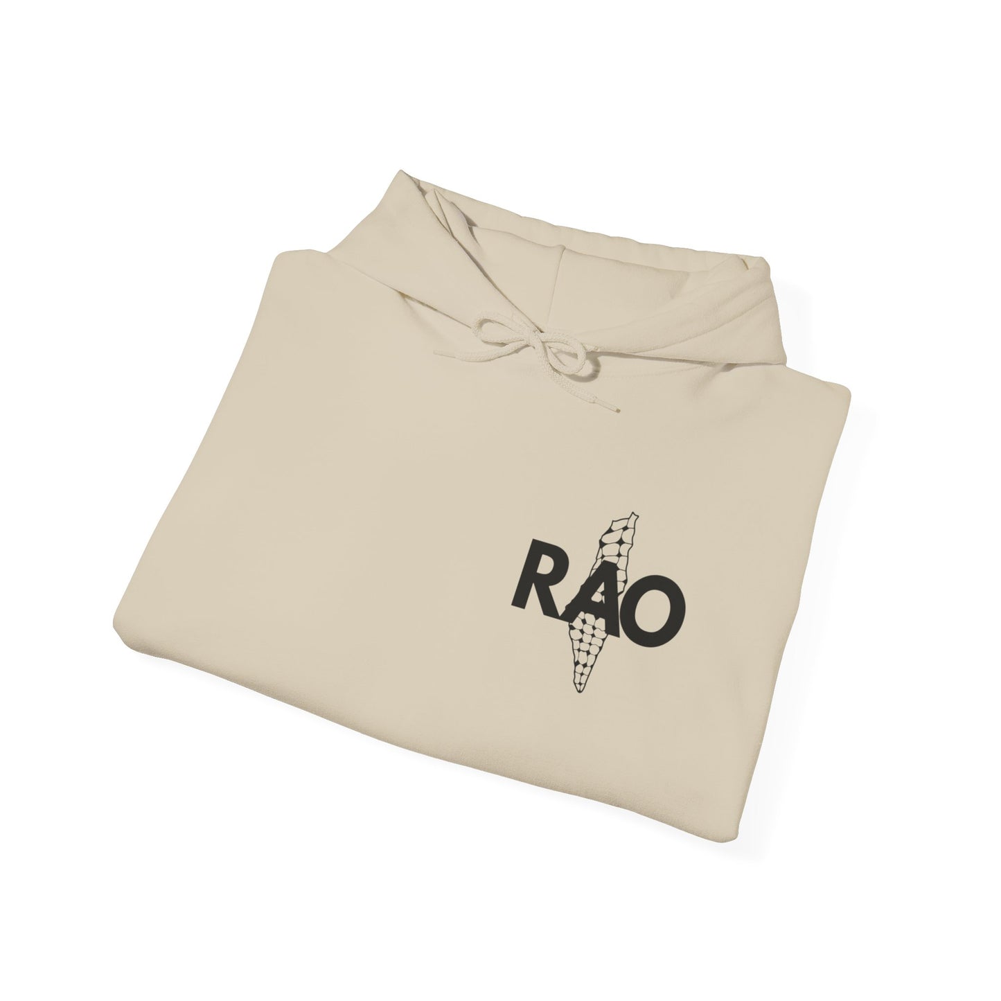 RAO Signature Palestine Hoodie | Premium Olive Branch Pullover | Minimalist Unisex Streetwear