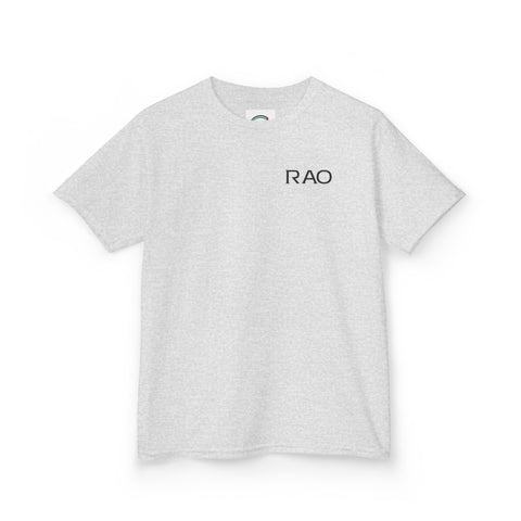 Kids Casual Cotton Tee - RAO Design, Boys & Girls T-Shirt, Everyday Wear, Gift for Birthdays, Back to School Essentials