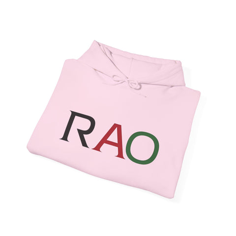 Minimalist RAO Unisex Hooded Sweatshirt - Casual Comfort for Every Occasion