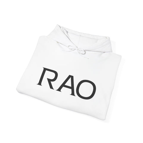 Minimalist RAO Hoodie - Cozy Unisex Sweatshirt for Casual Style, Gifts, Streetwear, Everyday Comfort, Trendy Apparel