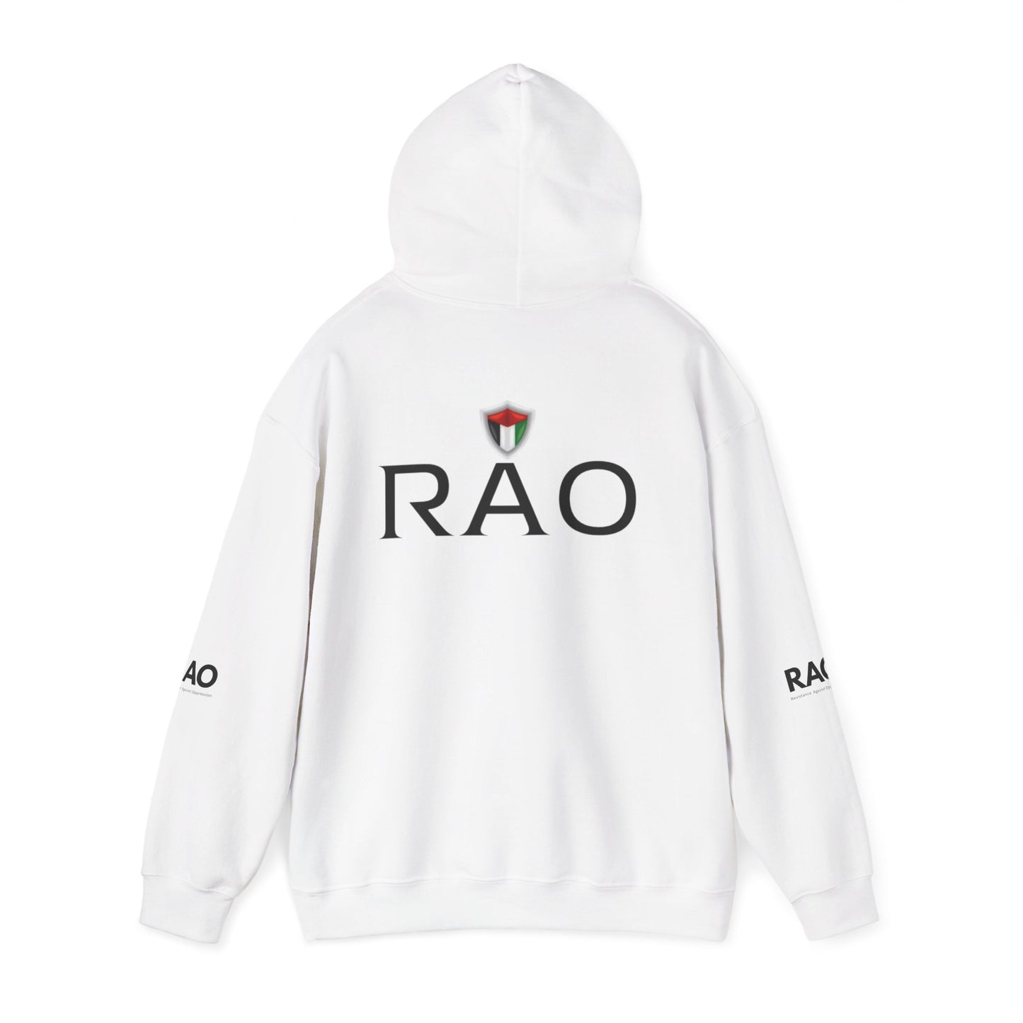 Palestinian Map Hoodie – Keffiyeh RAO Unisex Streetwear Sweatshirt