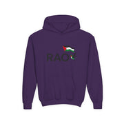 Palestinian Pride Youth Hoodie, Statement Sweatshirt, Gift for Activists, Casual Wear, Comfortable Streetwear, Cultural Expression