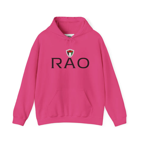 Stylish Unisex Hoodie with RAO Logo, Cozy Casual Wear, Gift for Him/Her, Perfect for Every Season, Ideal for Lounging or Outings