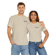 Unisex Cotton Tee - Minimalist RAO Design, Casual Wear, Gift for Him/Her, Birthday, Everyday Fashion, Graphic Tee