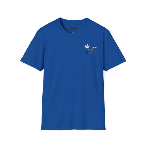 RAO Minimalist Unisex Softstyle T-Shirt | Perfect Everyday Wear, Casual Outing, Gift for Friends, Summer Essential, Eco-Friendly Fashion