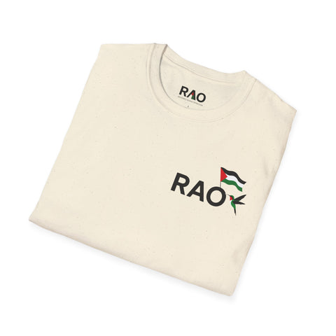 Unisex Softstyle T-Shirt with RAO Design, Casual Wear, Gift for Travelers, Summer Style, Everyday Comfort, Vacation Apparel