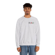 Stylish Unisex Crewneck Sweatshirt with 'RAO' Design, Cozy Casual Wear, Perfect for Everyday, Gifts, Holidays