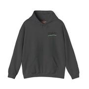 RAO Resistance Against Oppression Unisex Hoodie | Small Left Chest Logo with Palestinian Map & Flag Ribbon | Eco-Friendly Cultural Streetwear