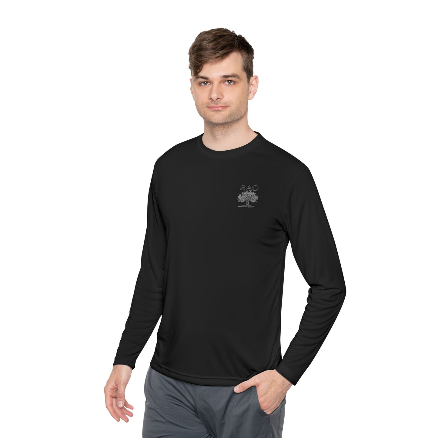 RAO Palestine Olive Tree Long Sleeve Performance Shirt | Unisex Athletic Tee