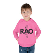 Cute Toddler Pullover Hoodie with RAO Design, Kids Fleece Hoodie, Toddler Clothing, Cozy Playwear, Gift for Children, Fun Casual Outfit